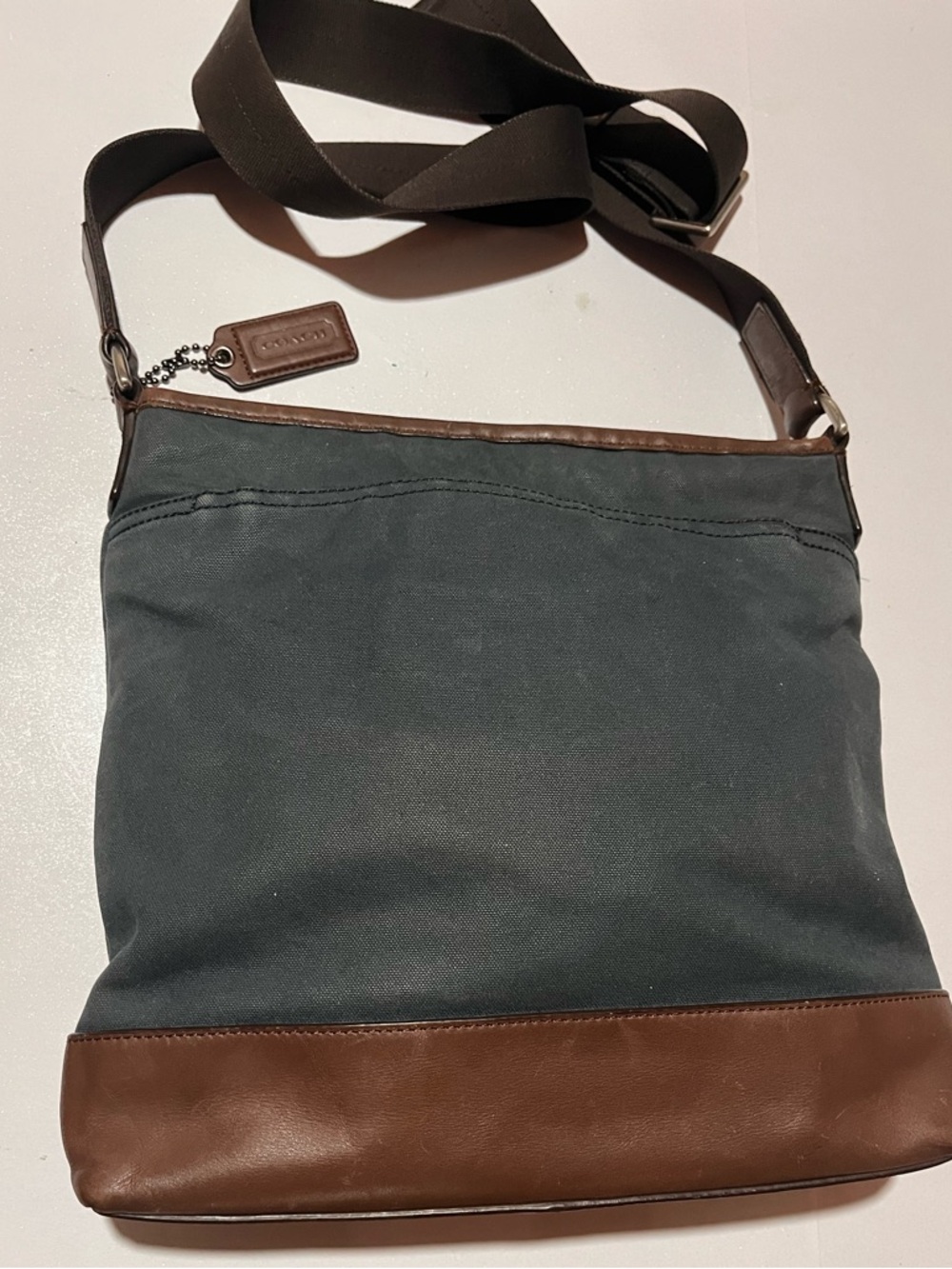 Coach Canvas Leather Crossbody Bag